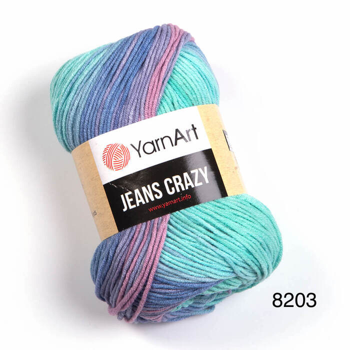 YarnArt JEANS Crazy 8203 Pukka Toys